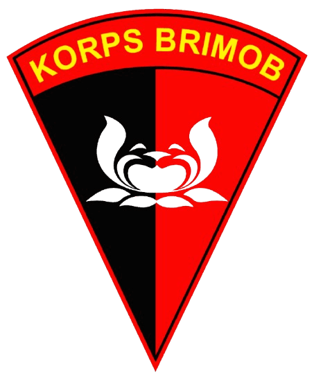 TANDA KESATUAN KORPS BRIMOB POLRI